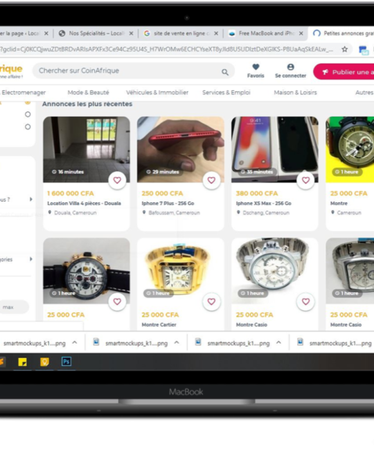 Plateforme d'annonces de vente