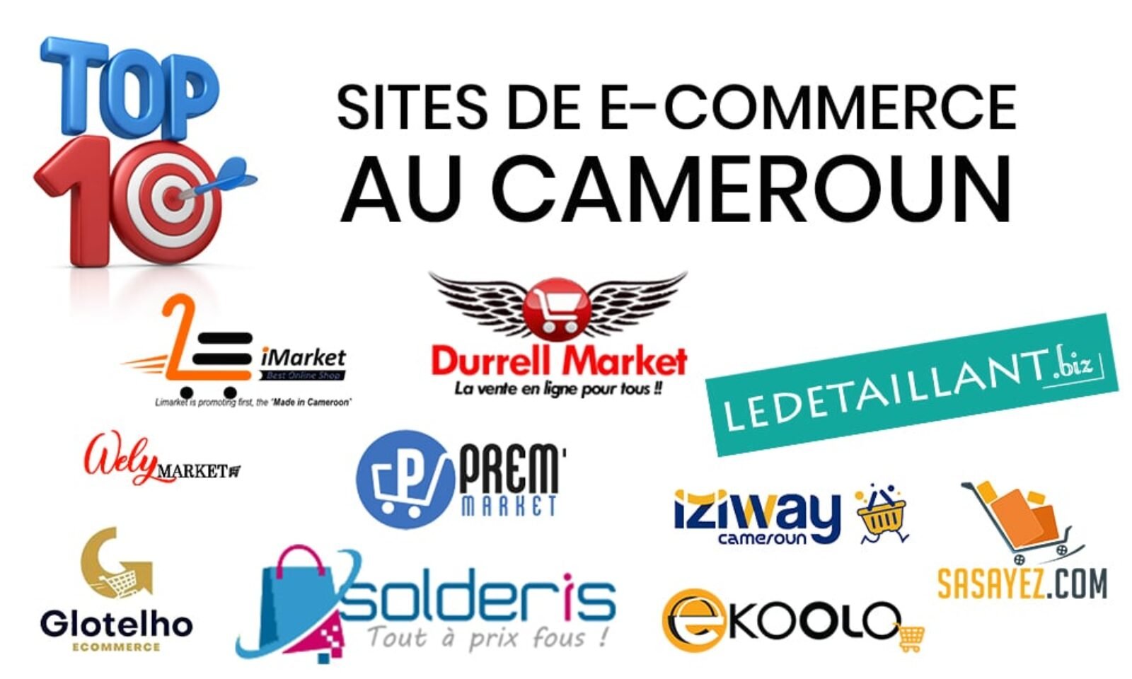 Top 25 des meilleurs sites de e-commerce (vente en ligne) au Cameroun en 2024 (UPDATED)