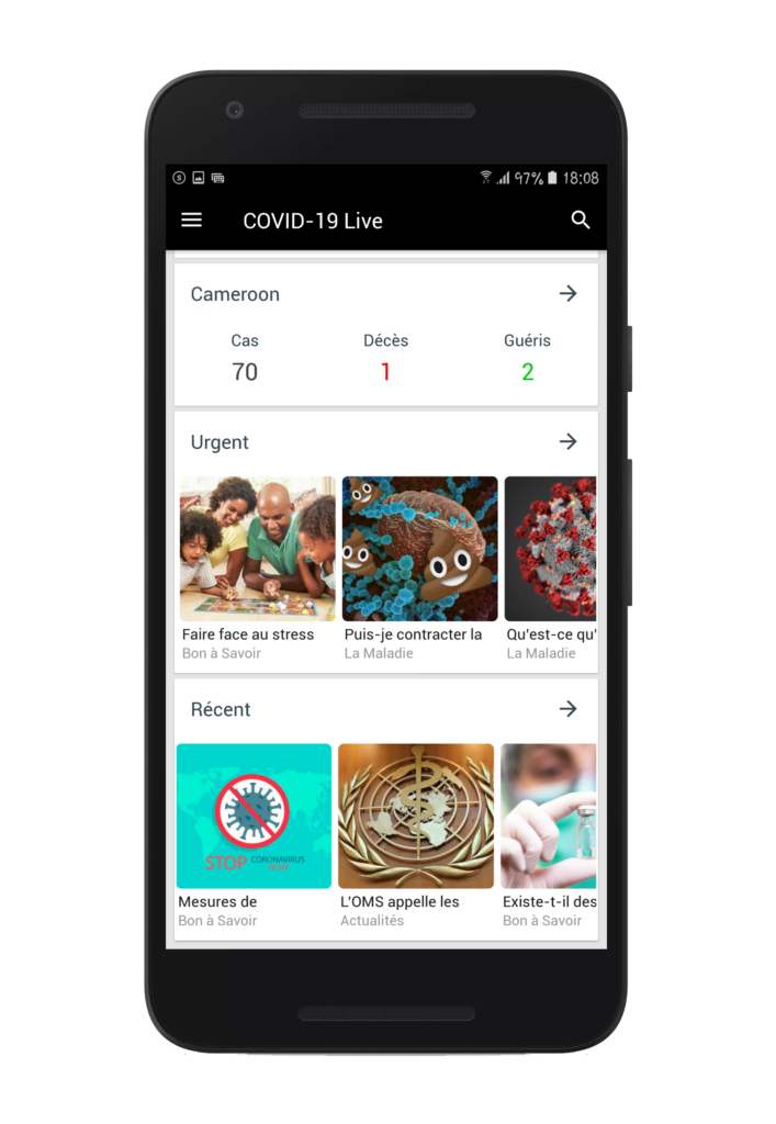 COVID-19 Live App