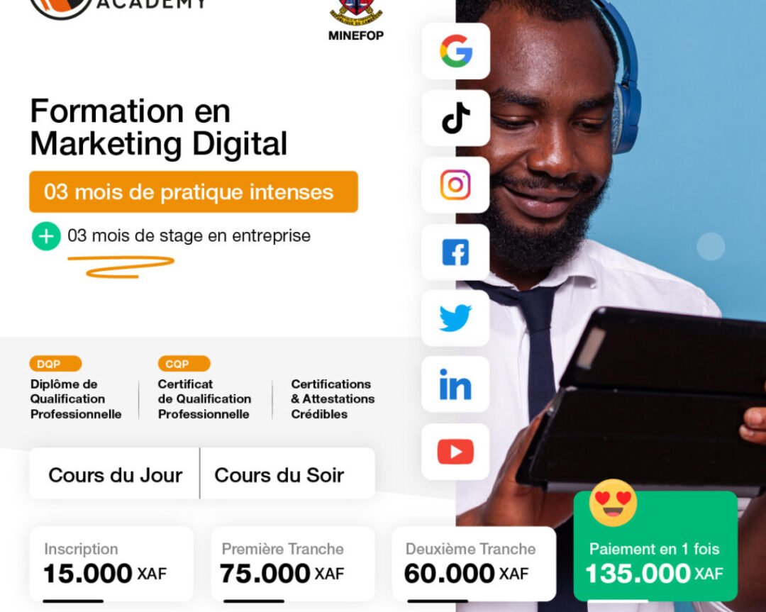 Combien coûte une formation en ligne en marketing digital