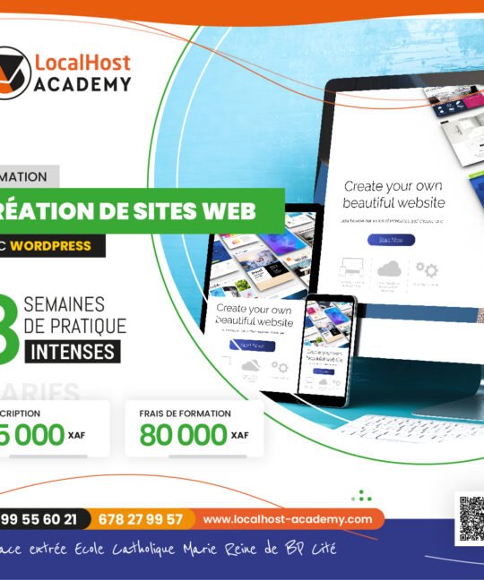 Formation Création de Sites Web WordPress