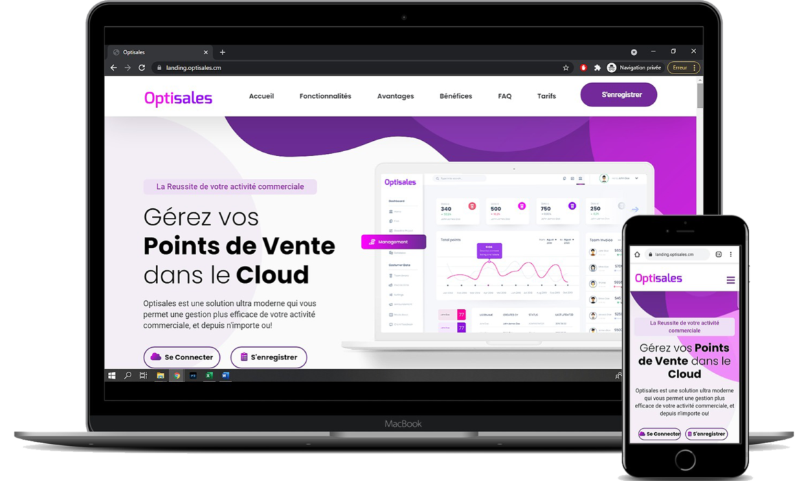 Optisales est une application ultra-complète de Gestion des Points de Ventes