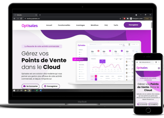 Optisales est une application ultra-complète de Gestion des Points de Ventes