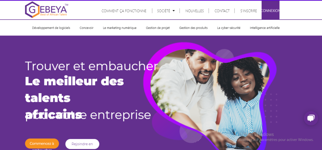 Gebeya, agence SEO et marketing digitalau Togo