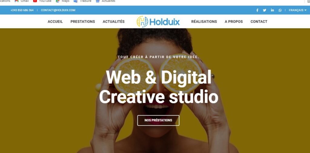 Holduix, meilleur hébergeur web au Congo