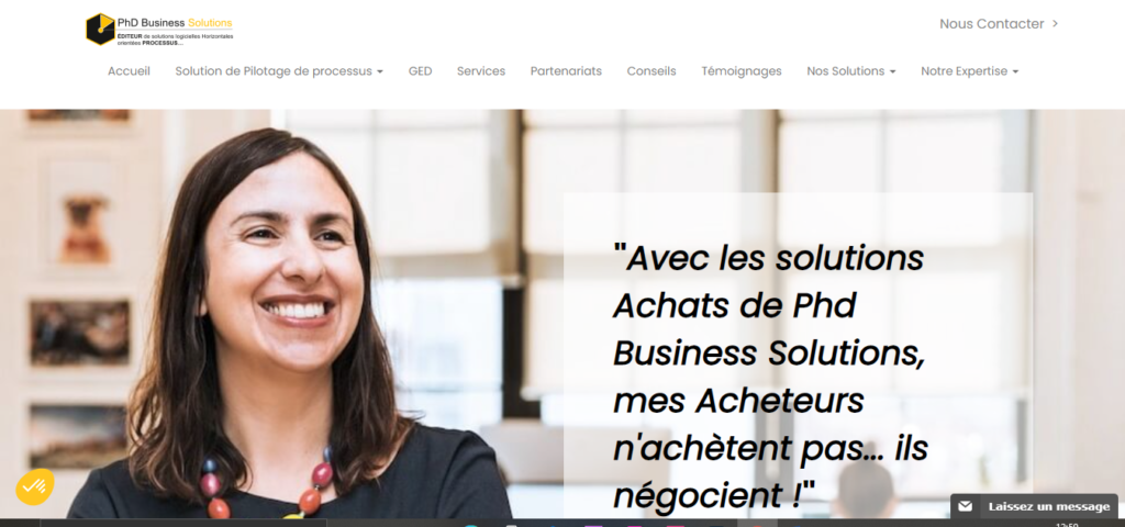 PhD Business Solutions est un des meilleures éditeurs et intégrateurs ERP en Côte d'Ivoire