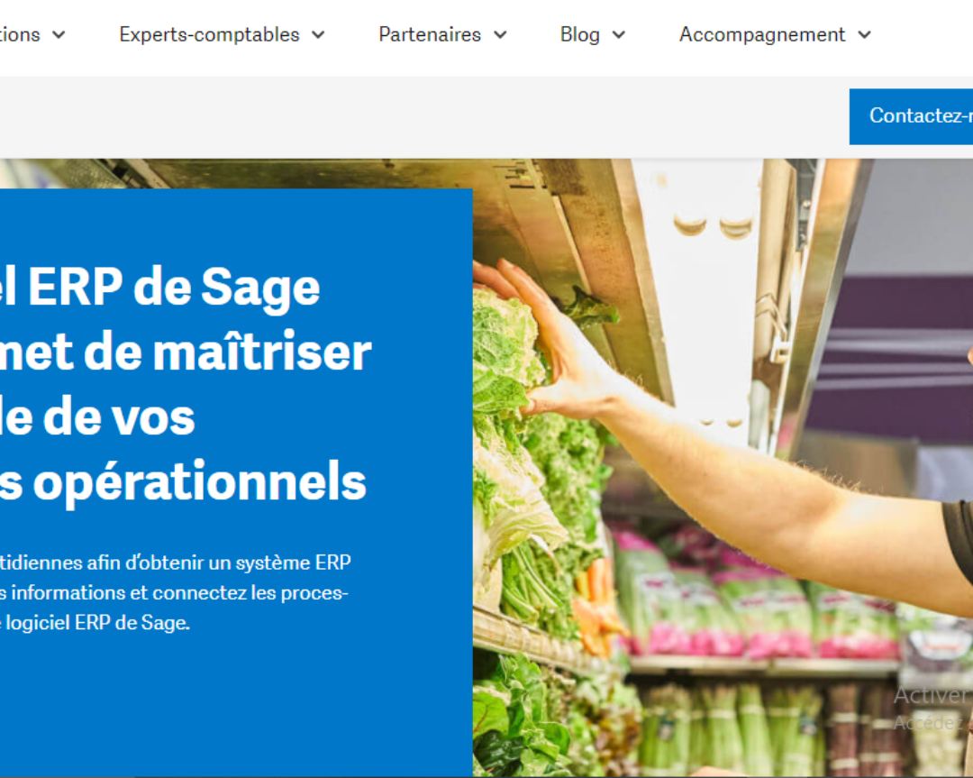 Sage Maroc/Tunisie est un des meilleurs éditeurs et intégrateurs ERP au Maroc