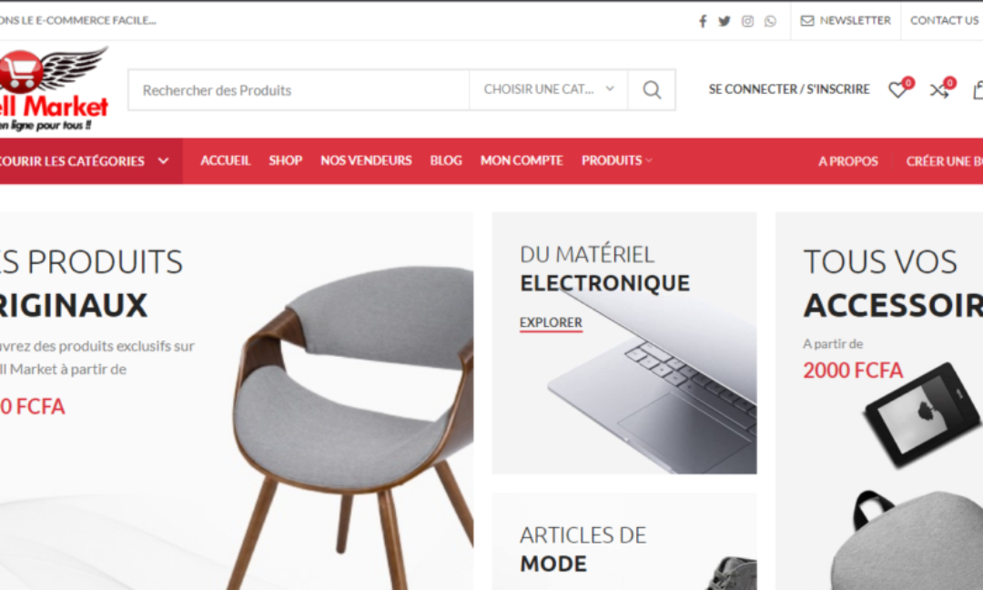 The list of the most visited websites in Cameroon in 2020