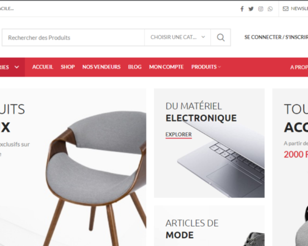 The list of the most visited websites in Cameroon in 2020