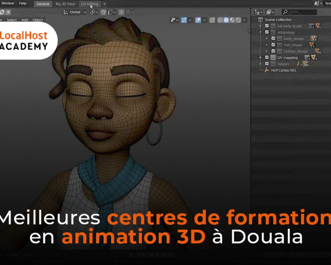 Meilleurs centre de formation en animation 3D à Douala