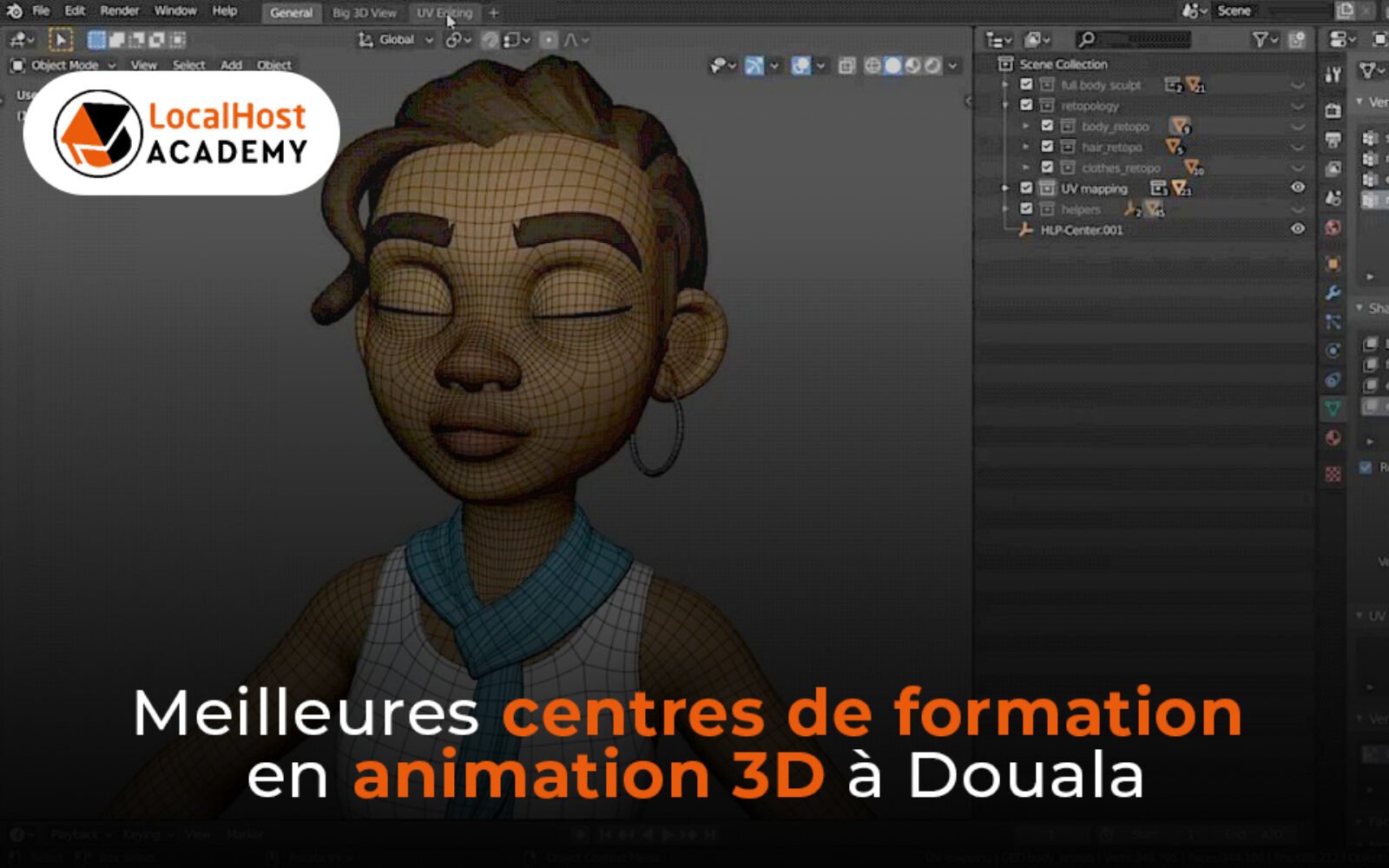 Meilleurs centre de formation en animation 3D à Douala