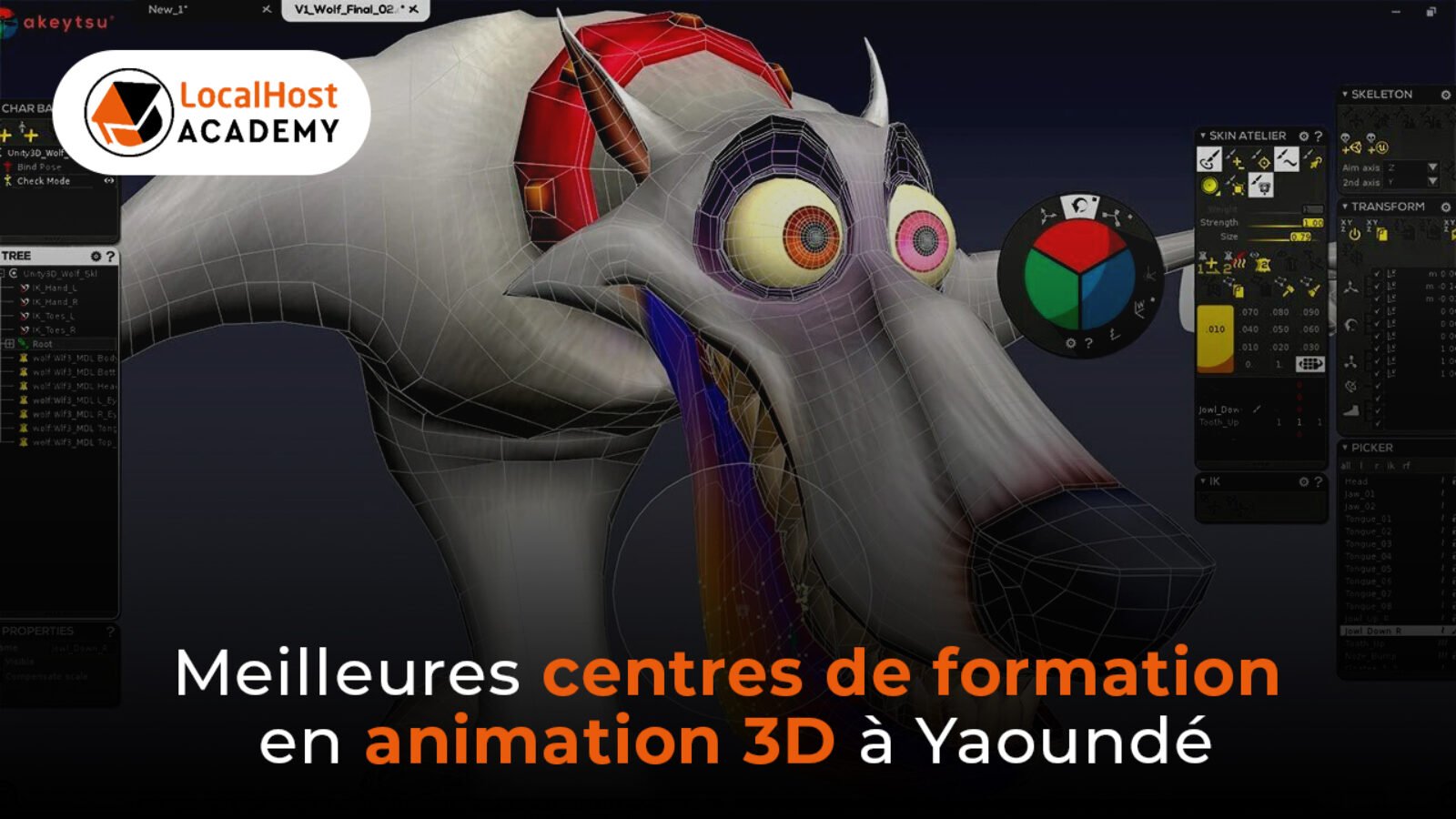 Meilleurs centre de formation en animation 3D à Yaoundé