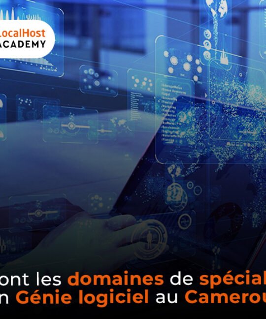 Quels sont les domaines de spécialisation en génie logiciel au Cameroun ?