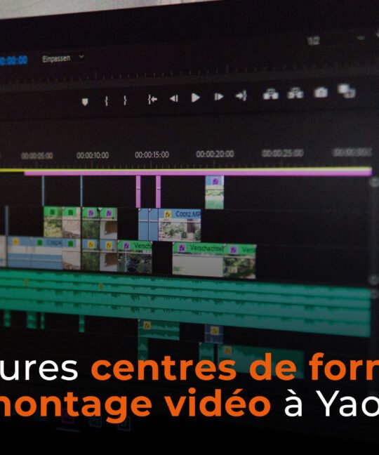 Meilleurs centres de formation en montage vidéo à Yaoundé