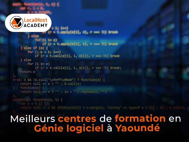 Meilleurs centres de formation en génie logiciel à Yaoundé