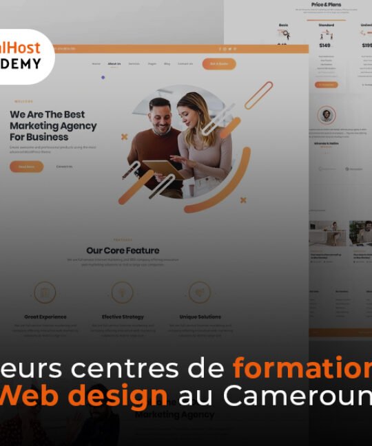Meilleurs centres de formation en webdesign au Cameroun