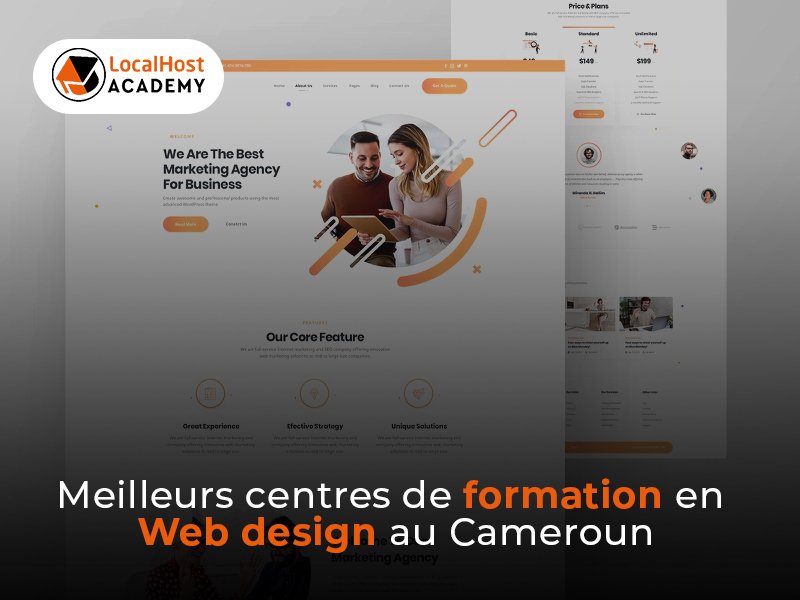 Meilleurs centres de formation en webdesign au Cameroun