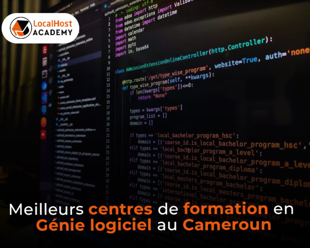 Meilleurs centres de formation en génie logiciel au Cameroun