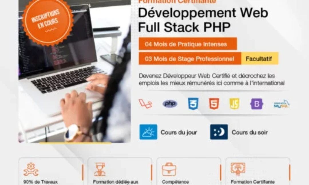 Formation en Développement Web Full Stack PHP