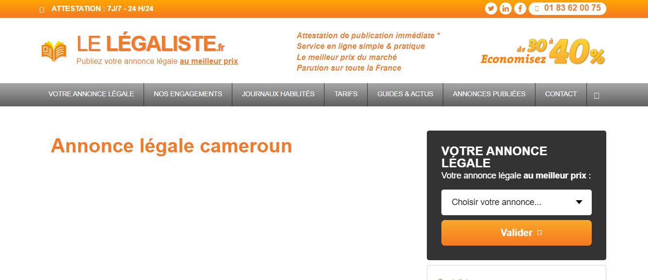 LES MEILLEURS SITES D'ANNONCES GRATUITES AU CAMEROUN