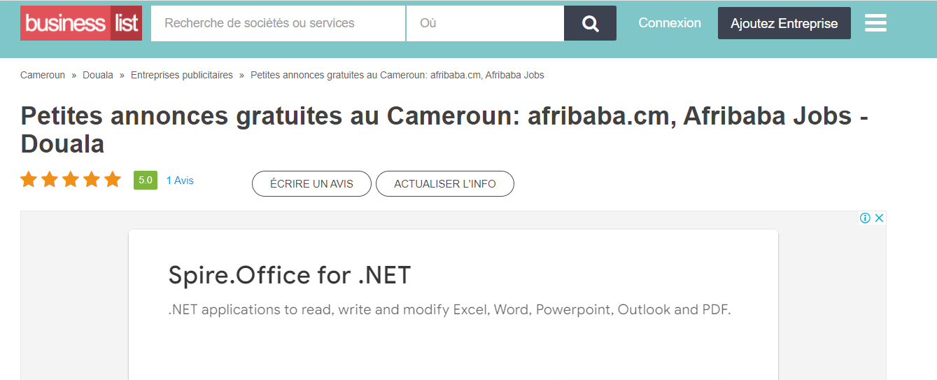 LES MEILLEURS SITES D'ANNONCES GRATUITES AU CAMEROUN